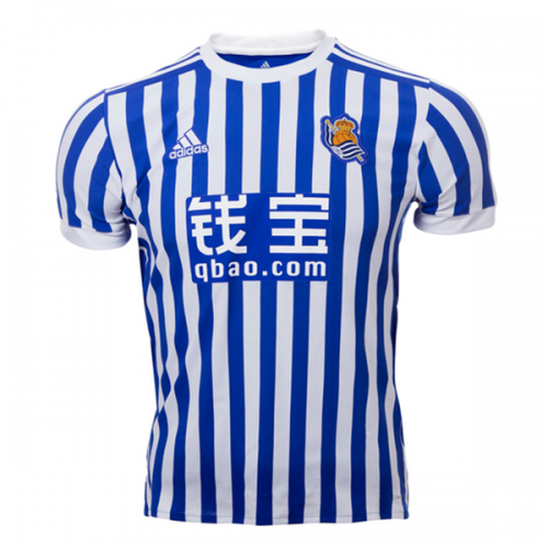 Real Sociedad Home 2017/18 Soccer Jersey Shirt